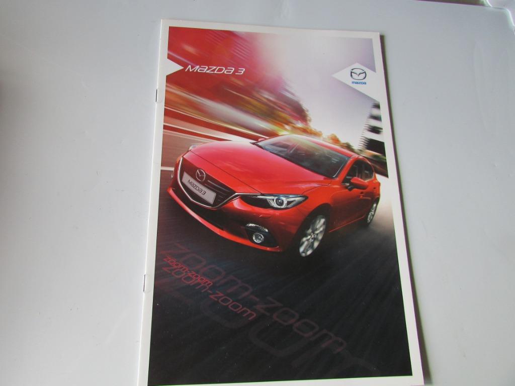 MAZDA 3, BROCHURE, Livres, Autos | Brochures & Magazines, Comme neuf, Mazda, Enlèvement ou Envoi