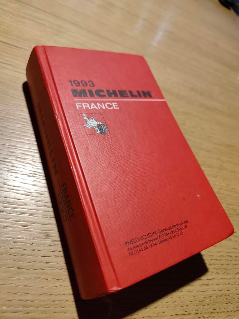 Michelin France 1993, Ophalen of Verzenden, Michelin