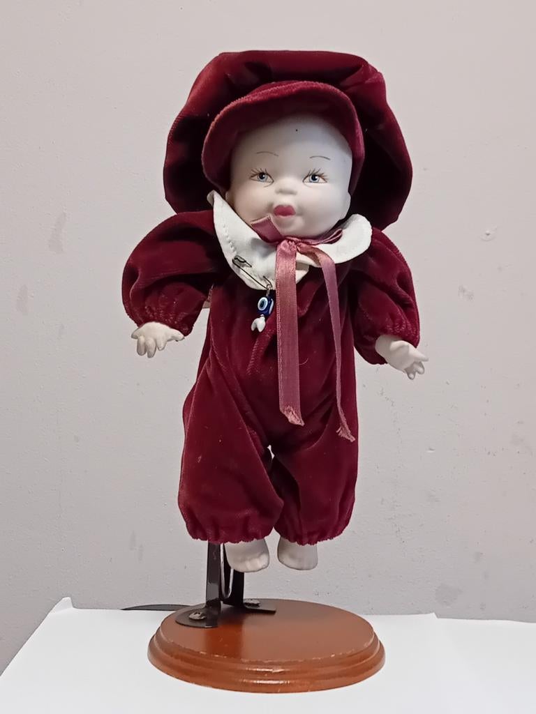 Poupée en porcelaine de Capodimonte, Antiquités & Art, Enlèvement ou Envoi