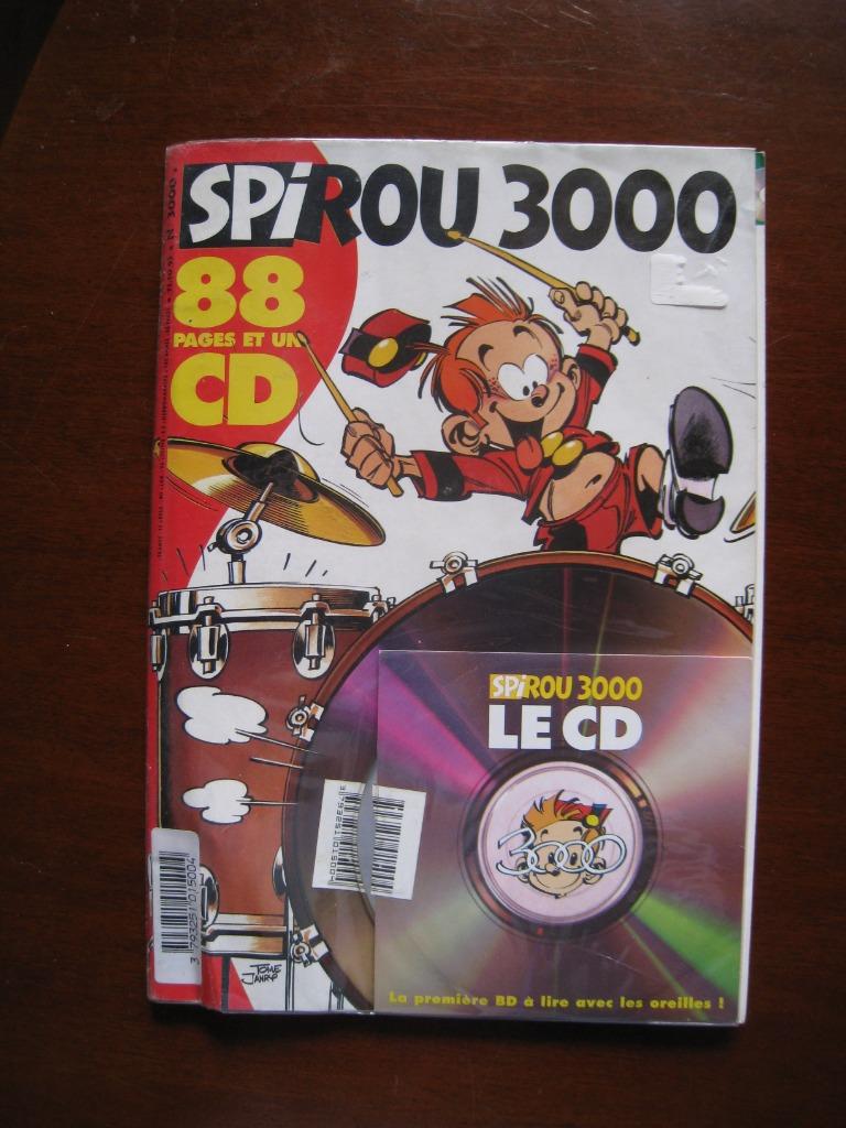 spirou 3000 avec CD bd, Livres, BD, Comme neuf, Une BD, Enlèvement ou Envoi