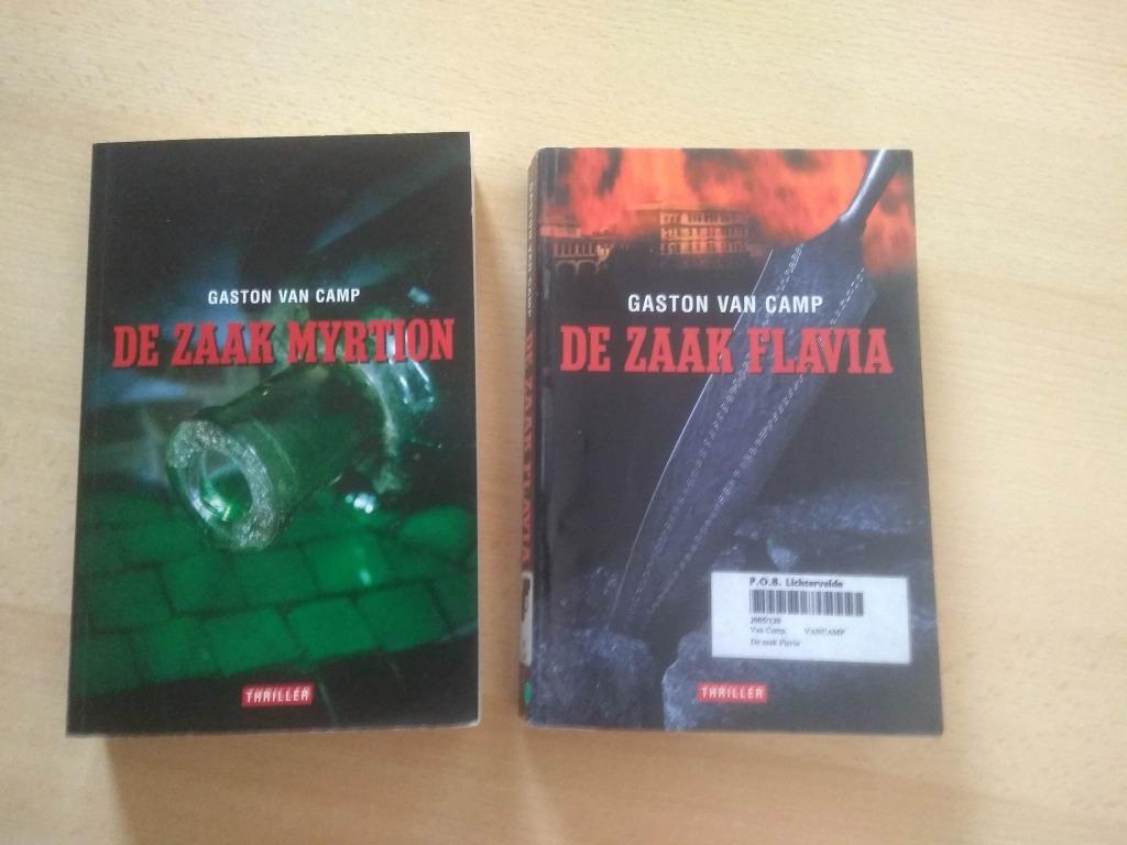 Gaston Van Camp boeken, Livres, Thrillers, Enlèvement ou Envoi