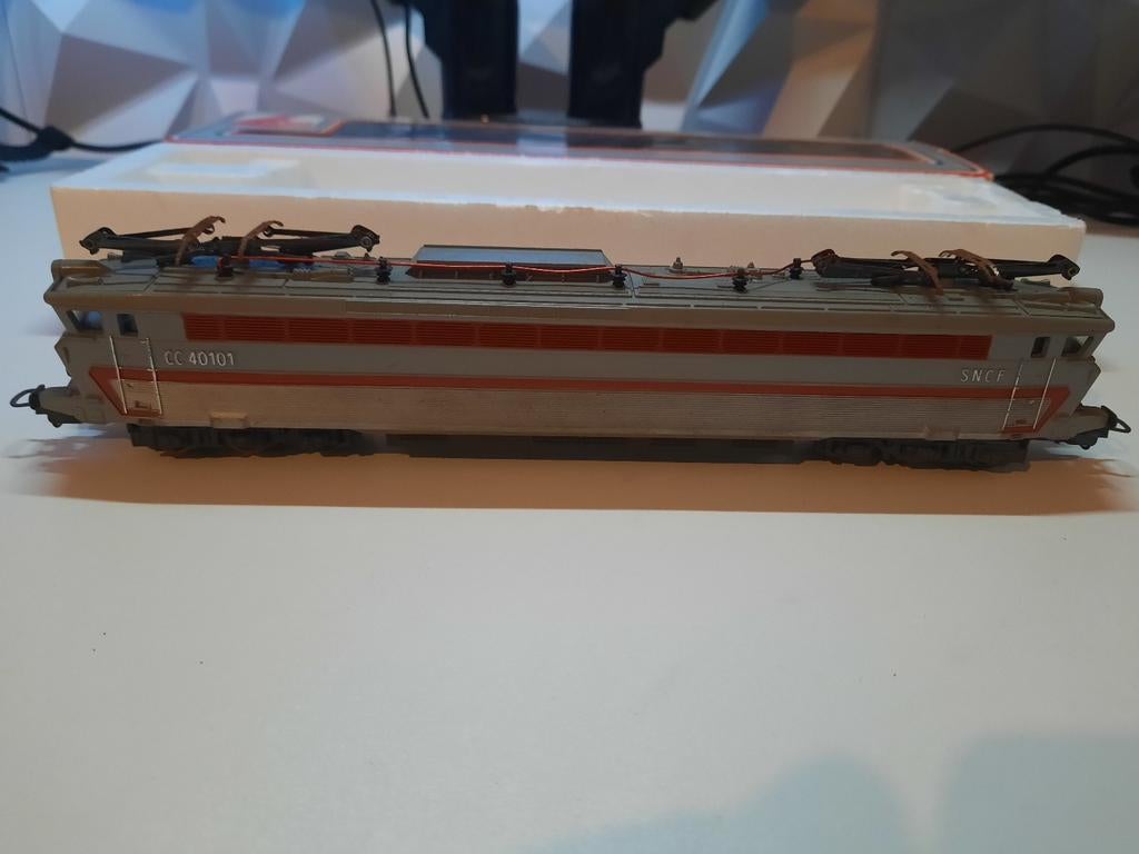 Locomotief Lima 208122 LG — SNCF CC 40101 — Schaal H0 —, Ophalen, Gebruikt, Lima, Gelijkstroom