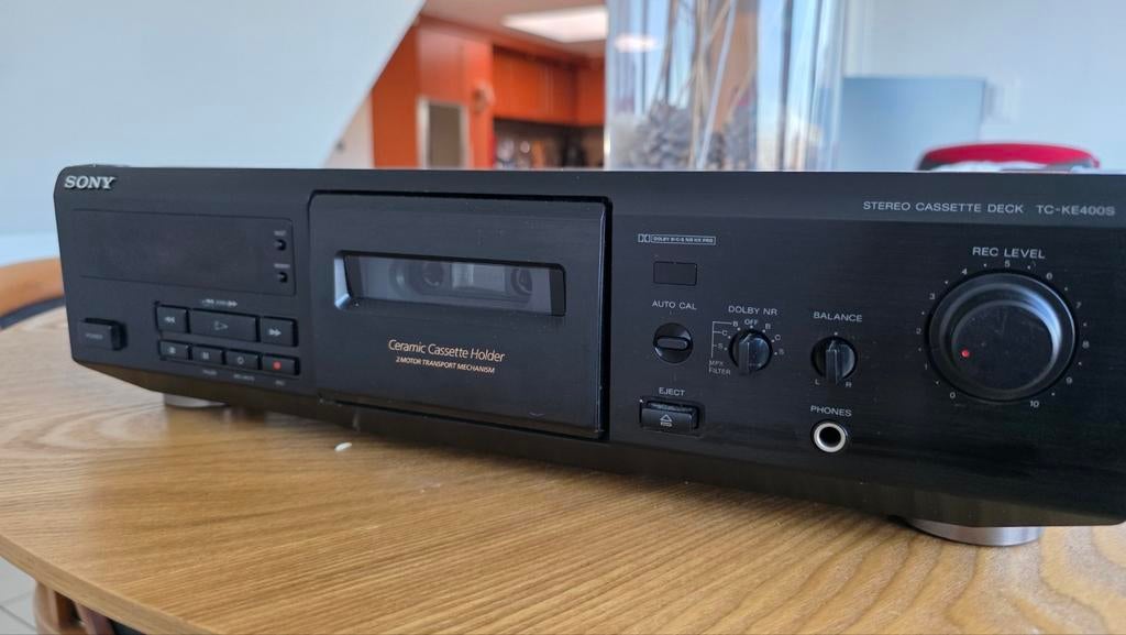 Sony cassette deck, TV, Hi-fi & Vidéo, Enlèvement ou Envoi, Sony, Commandes tactiles