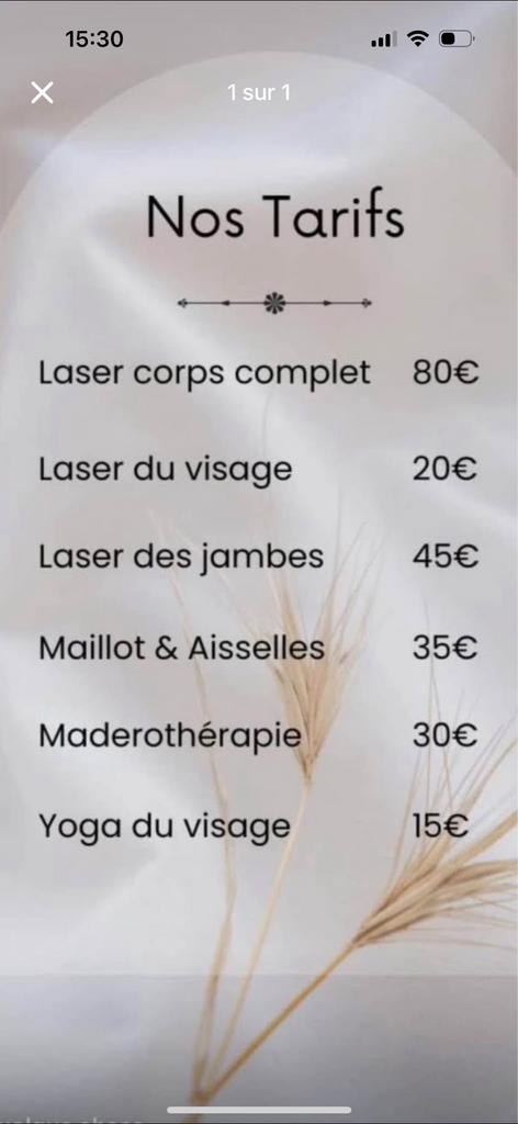 Epilation laser, Offres d'emploi