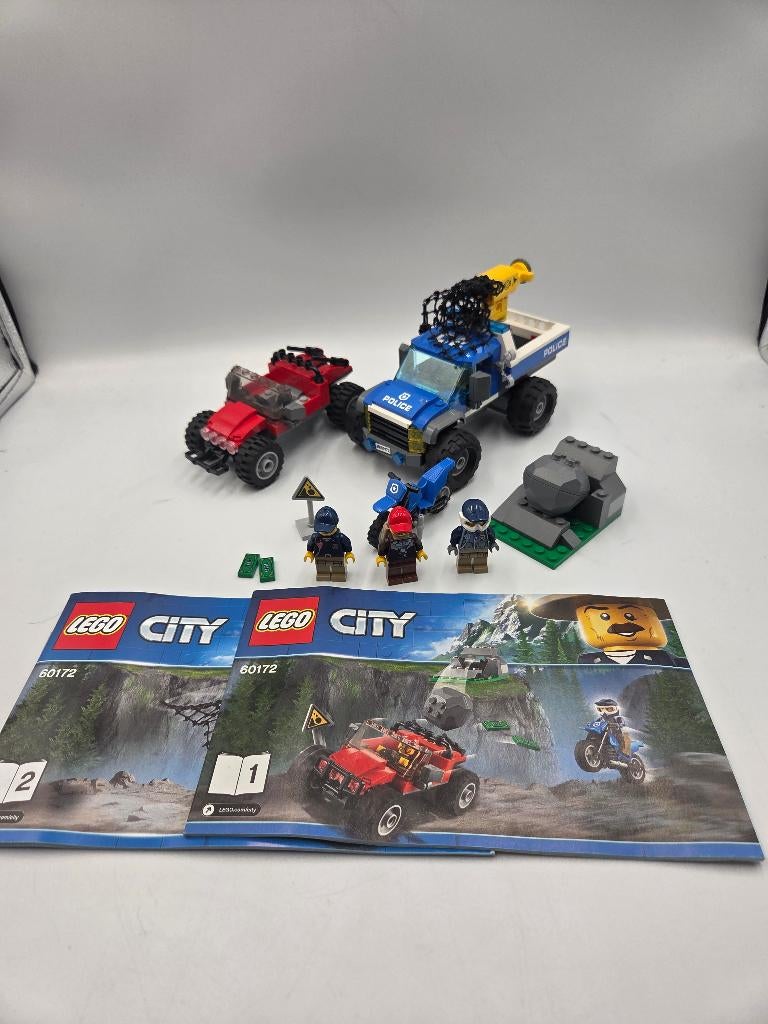 Lego City 60172 Dirt Road Pursuit, Kinderen en Baby's, Speelgoed | Duplo en Lego, Zo goed als nieuw, Lego, Complete set, Ophalen of Verzenden