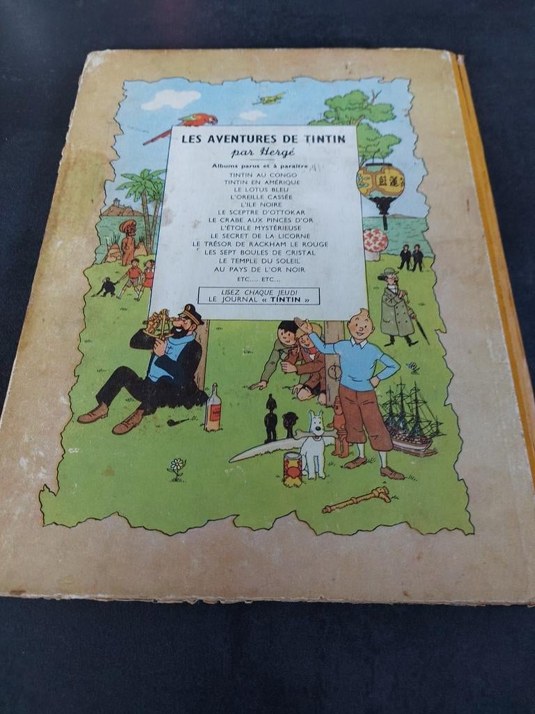 Tintin, Livres, Enlèvement ou Envoi