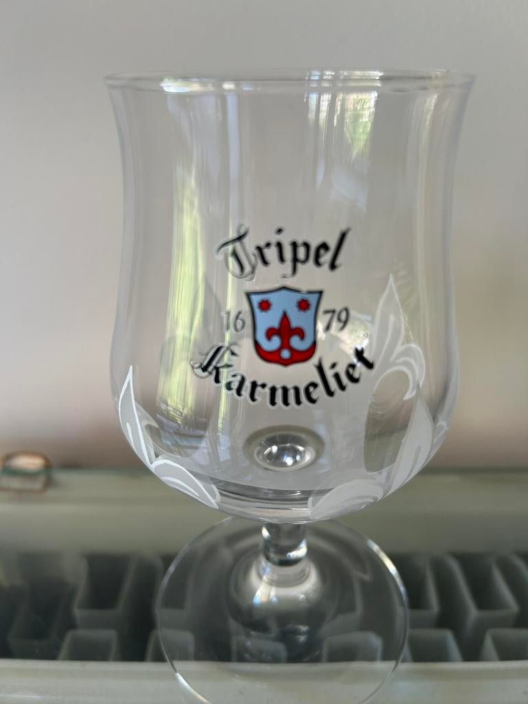 Verres à bière Tripel Karmeliet 20 cl, Collections, Enlèvement, Comme neuf