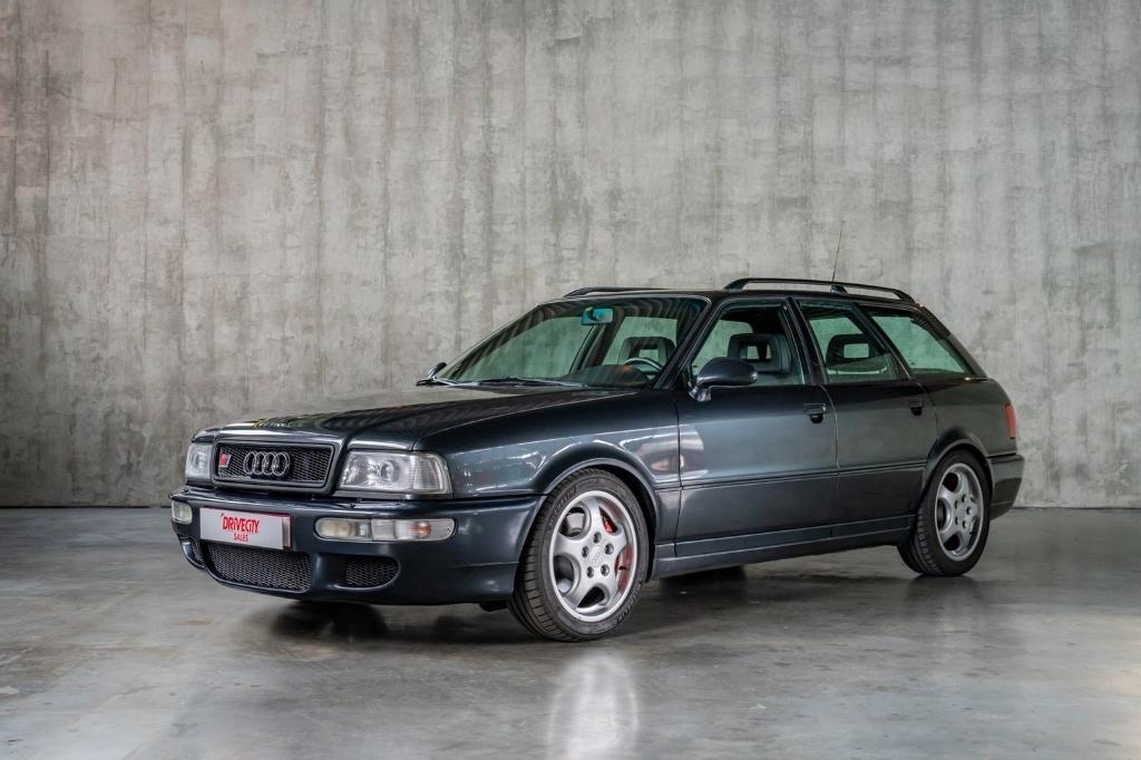 Audi RS2 uit 1994, Auto's, Audi, RS2, Zwart, Leder, Bedrijf