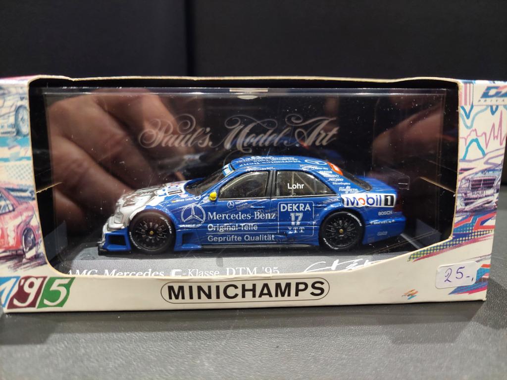 MERCEDES AMG KLASSE C - MINICHAMPS - ellen LOHR, Ophalen of Verzenden, MiniChamps