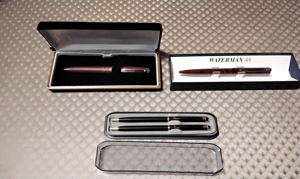 Set de stylos, Collections, Enlèvement ou Envoi, Comme neuf, Ensemble de stylos, Waterman