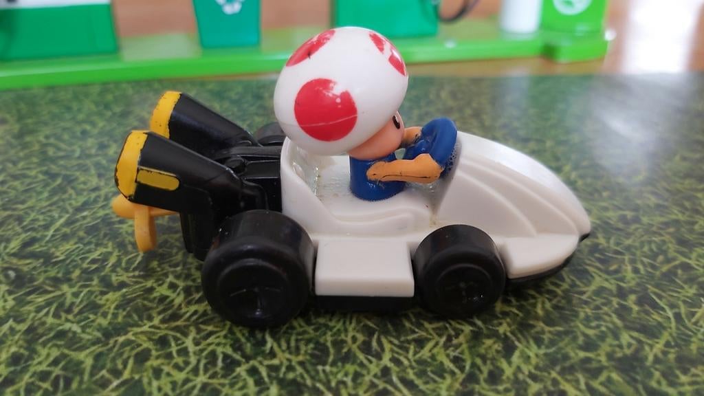 Mario Cart Nintendo Toad 2014 McDonalds, Ophalen of Verzenden, Zo goed als nieuw