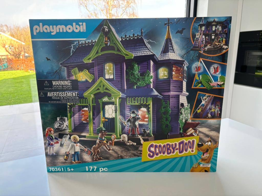 Playmobil Scooby-Doo (70361) Histoires dans le manoir, Enlèvement, Comme neuf, Ensemble complet