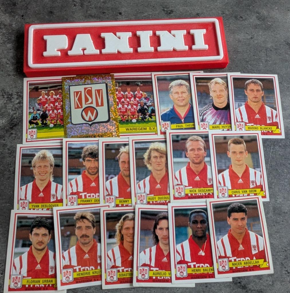 PANINI FOOTBALL 94 18 STICKERS 1994 KSV WAREGEM, Verzenden, Nieuw