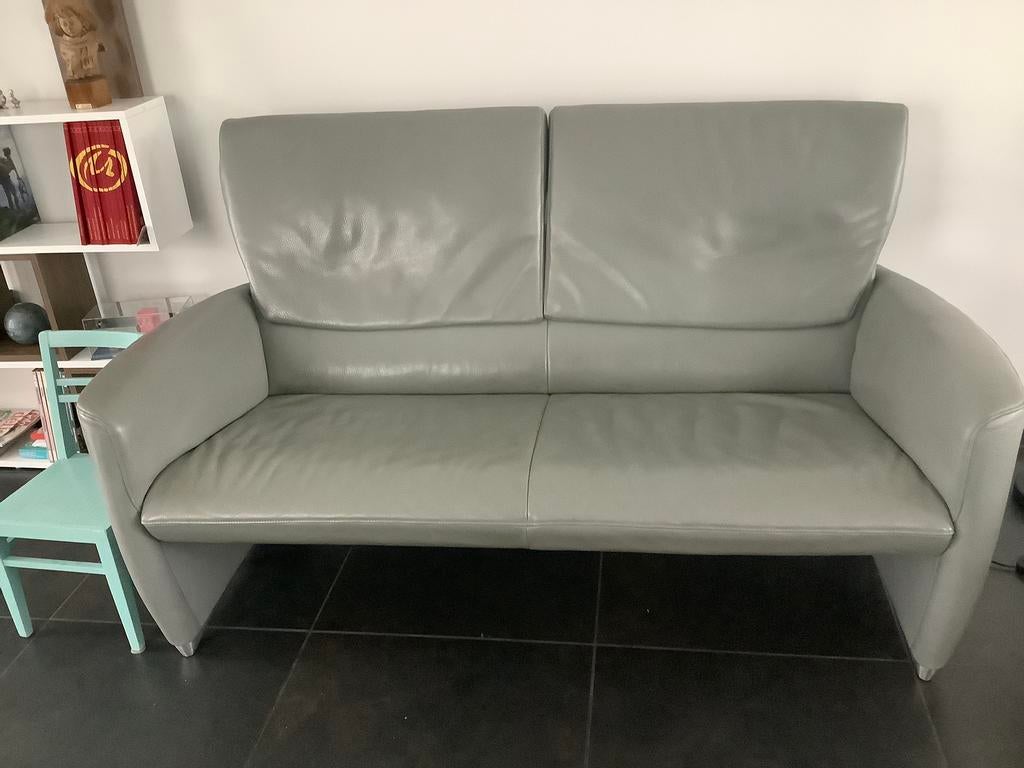 Canapé cuir Jori, Maison & Meubles, Canapés | Salons, Utilisé, Banc droit, Trois personnes, Cuir, Enlèvement