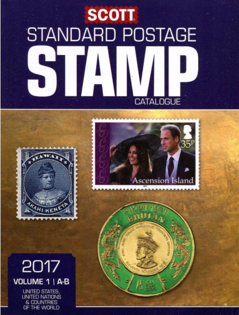 Scott 2017 postzegelcatalogus van de wereld - 6 delen, Ophalen of Verzenden, Catalogus