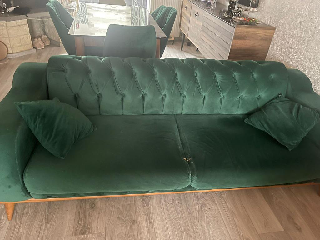 Fauteuil convertible + 2 canapes, Enlèvement, Utilisé