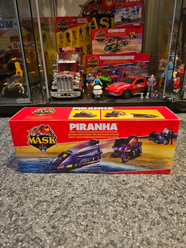 MASK Kenner Piranha (1985), Enlèvement ou Envoi, Complet