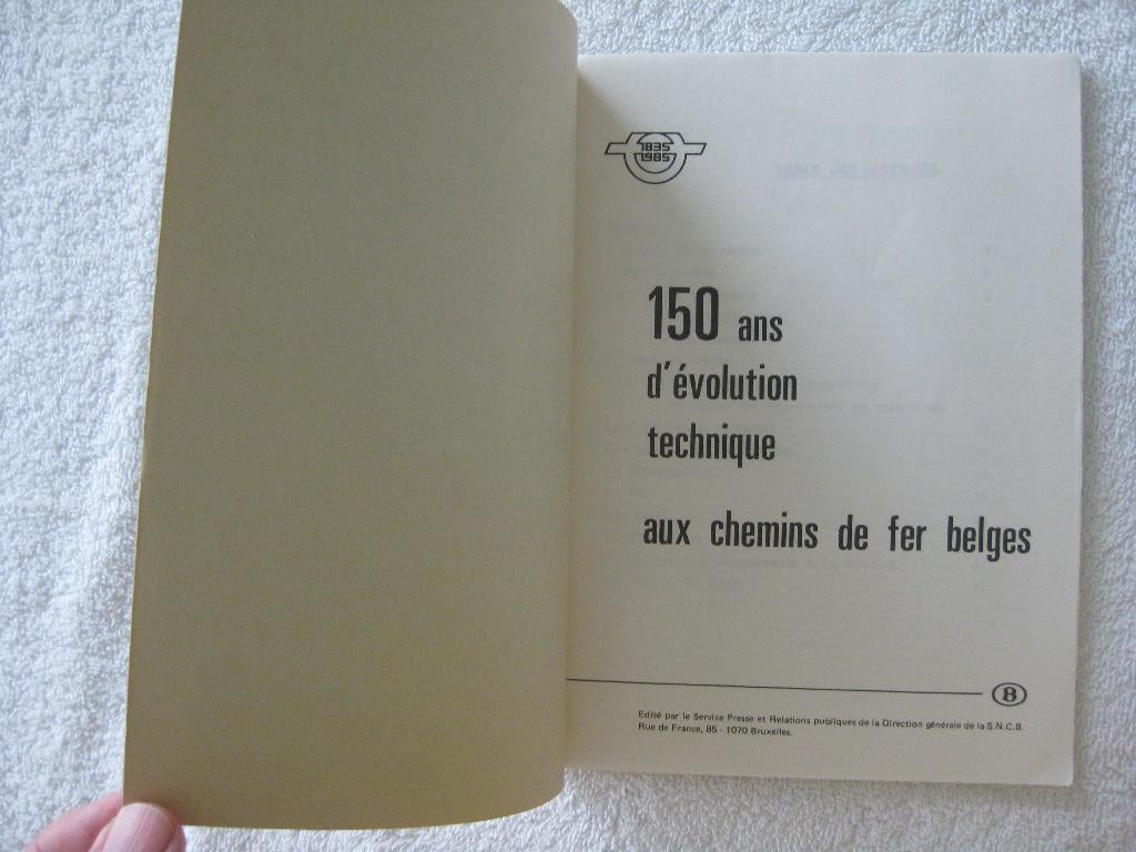 SNCB - 1985, Collections, Trains & Trams, Enlèvement ou Envoi