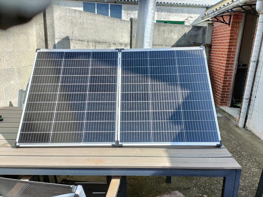 Draagbare zonnepanelen 200 Watt, Doe-het-zelf en Bouw, Zonnepanelen en Toebehoren, Ophalen