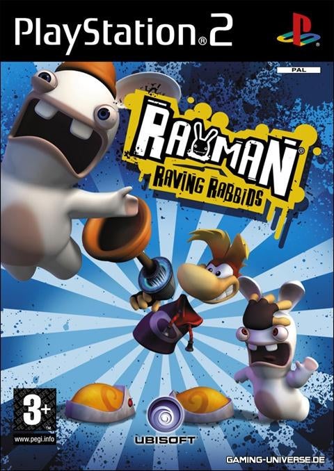 Rayman Raving Rabbids (zonder boekje), Games en Spelcomputers, Games | Sony PlayStation 2, Gebruikt, Overige genres, 1 speler