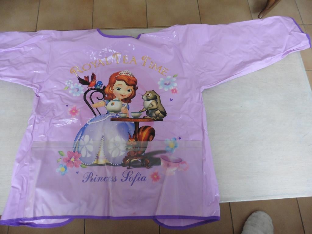 2ème tablier imperméable pour fille, DISNEY, T. 8 ans, Enfants & Bébés, Enlèvement ou Envoi, Utilisé
