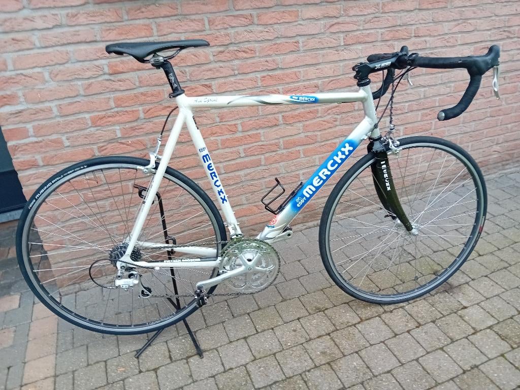 Eddy Merckx Koersfiets met campagnolo, Fietsen en Brommers, Fietsen | Racefietsen, 28 inch, Gebruikt, 57 tot 61 cm, Meer dan 20 versnellingen