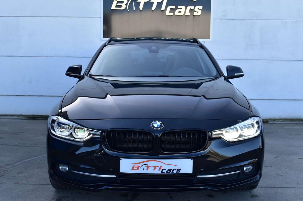 BMW 3 Serie 318 Sportline* Shadowlook* Automaat* Leder zetel, Auto's, BMW, Achterwielaandrijving, 4 cilinders, 1645 kg, Zwart