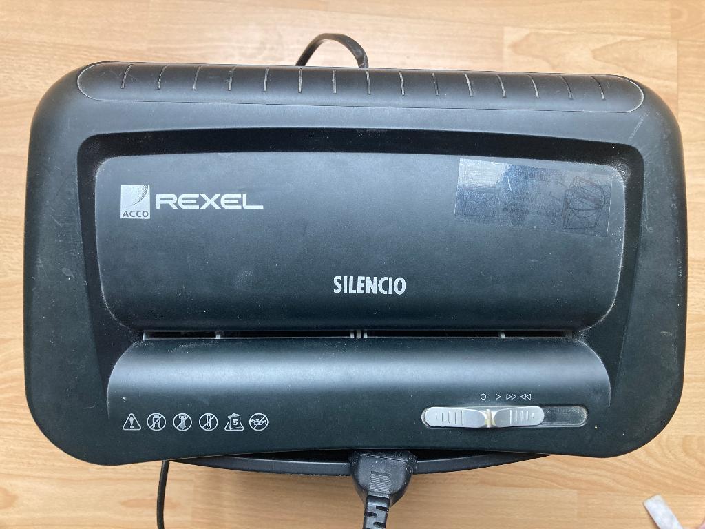 Papierversnipperaar Rexel Silencio, Enlèvement, Comme neuf