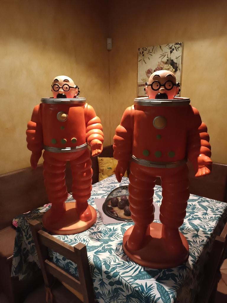 Tintin tournesol en resine polystone rare, Collections, Enlèvement ou Envoi, Tintin