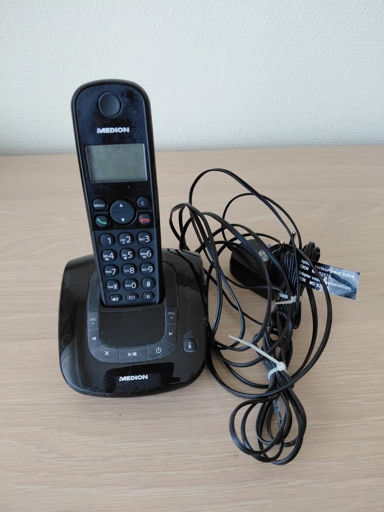Vaste draagbare telefoon Medion, Telecommunicatie, Vaste telefoons | Handsets en Draadloos, Ophalen
