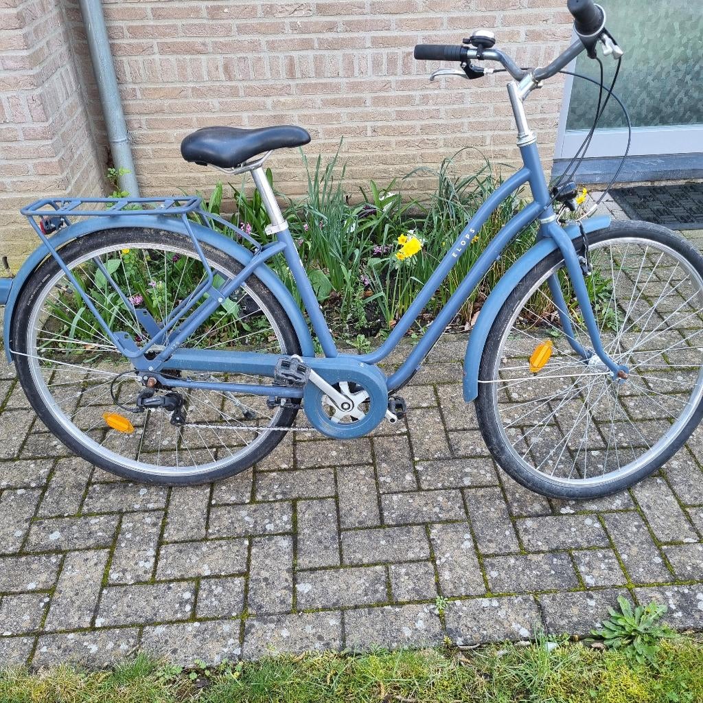 Damesfiets Elops te koop, Fietsen en Brommers, Fietsen | Dames | Damesfietsen, 50 tot 53 cm, Ophalen, Gebruikt, Versnellingen