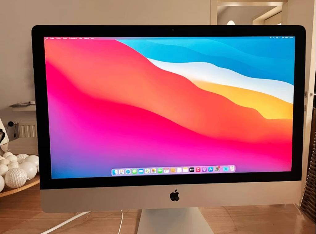 imac 27 inch Retina 5K met Word Excel PowerPoint, Computers en Software, Apple Desktops, Ophalen, Zo goed als nieuw, IMac