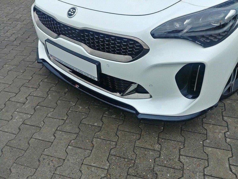 Maxton Design Spoiler Voorspoiler Lip Splitter Voor Kia Stin, Envoi