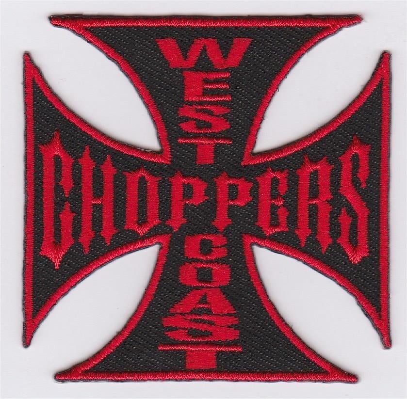 West Coast Choppers stoffen opstrijk patch embleem #2, Envoi, Neuf