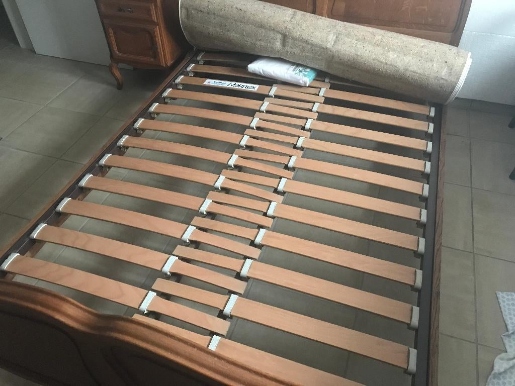 lattenbodem Merflex, Maison & Meubles, Chambre à coucher | Matelas & Sommiers, Enlèvement, Utilisé, Sommier, 200 cm