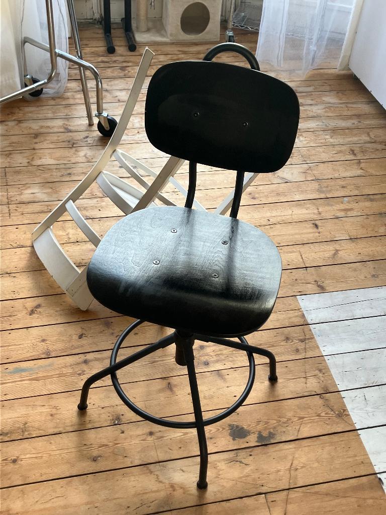 office chair / chaise de bureau IKEA, Enlèvement, Comme neuf, Noir, Chaise de bureau