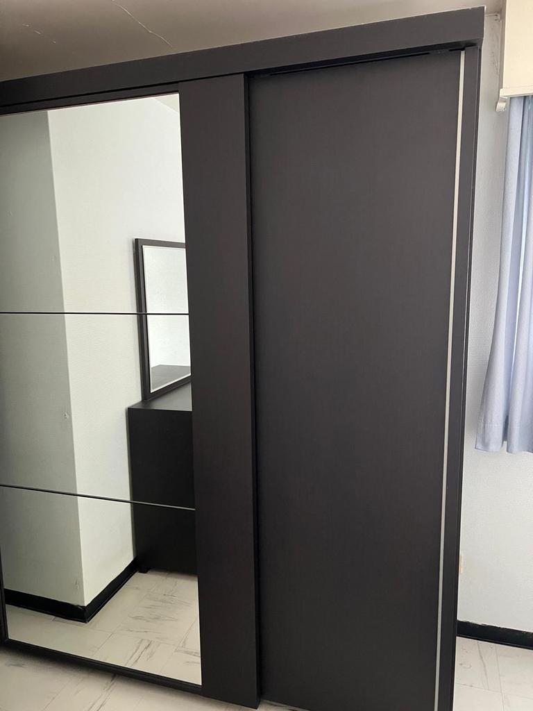 Compleet slaapkamer set (tweepersoons), Huis en Inrichting, Kasten | Kleerkasten, Ophalen, Zo goed als nieuw