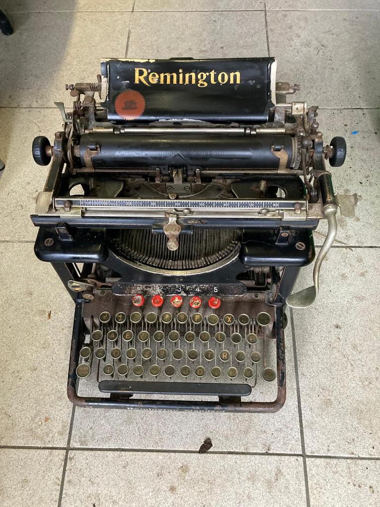 Antiek typmachine, Diversen, Typemachines, Ophalen, Gebruikt