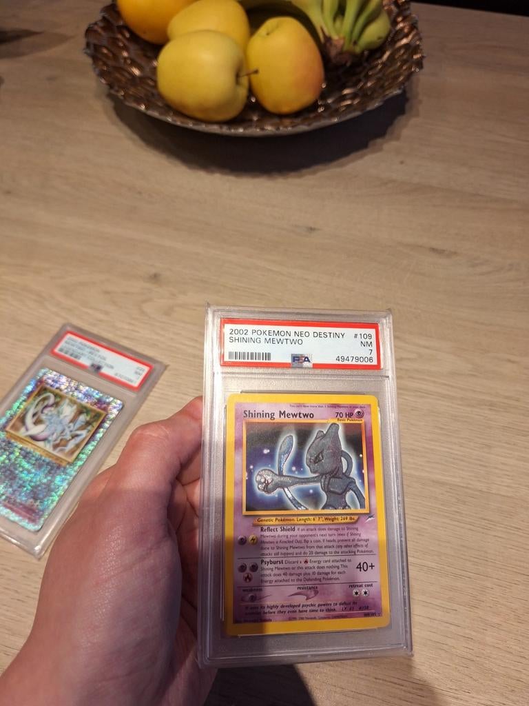 Pokemon Shining Mewtwo PSA 7, Enlèvement ou Envoi