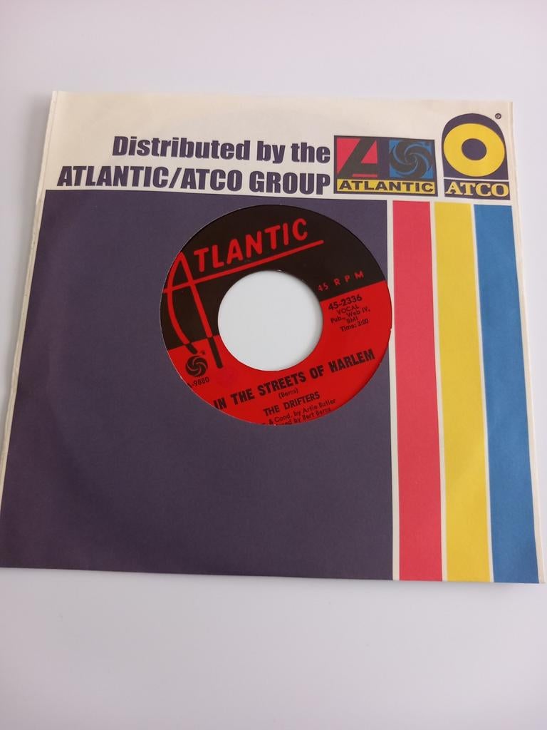 THE DRIFTERS. UP IN THE STREET OF HARLEM. 60s USA 45T, CD & DVD, Vinyles | R&B & Soul, Enlèvement ou Envoi
