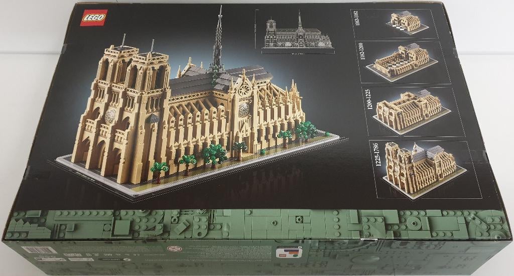 Lego 21061 Notre-Dame van Parijs huren - Architecture, Kinderen en Baby's, Lego, Architecture, Ophalen of Verzenden, Compleet