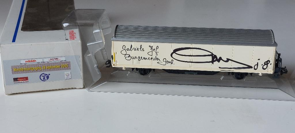 MARKLIN WERELDRECORDPOGING 18/09/2005 HO*AC* V3, Analogique, Courant alternatif, Wagon, Comme neuf