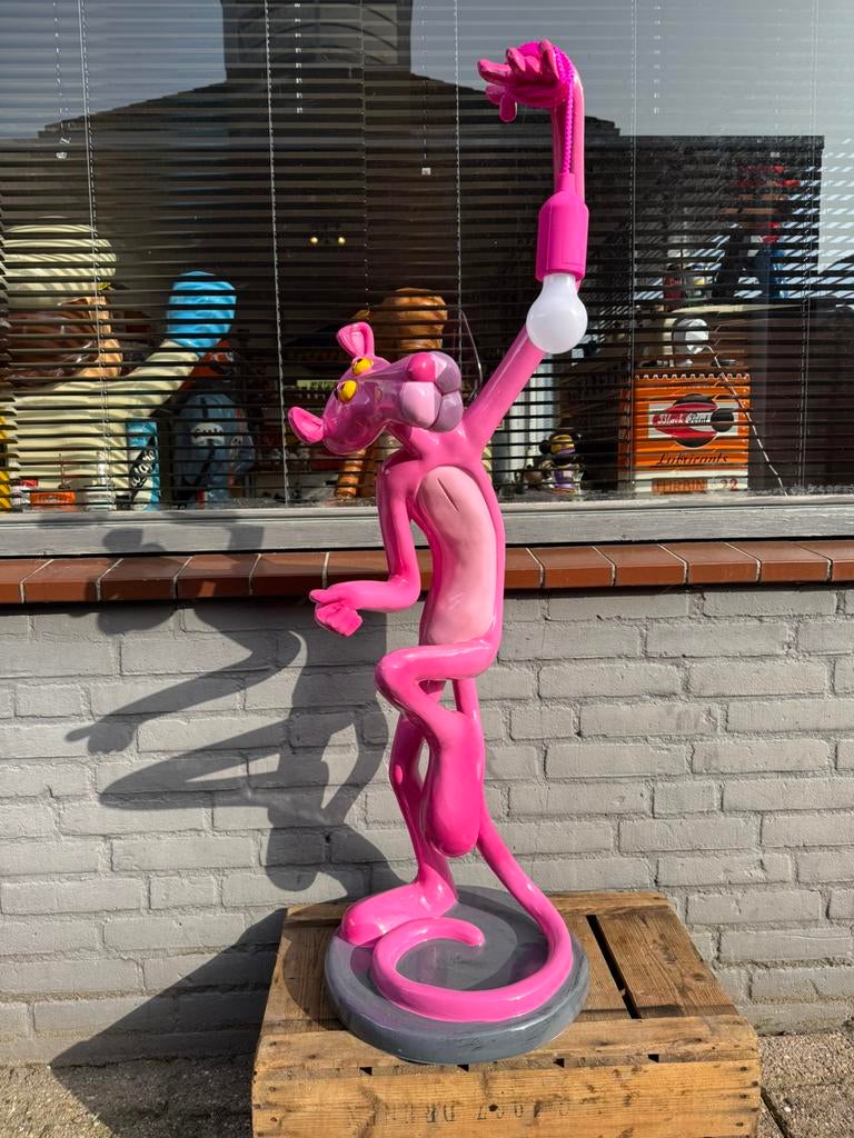 Groot Pink Panter beeld, Ophalen, Zo goed als nieuw, Dier