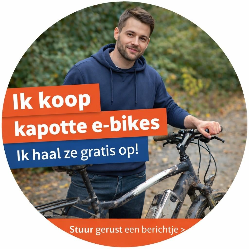 Ik koop kapotte elektrische fietsen - snel ophalen + contant, Enlèvement, Utilisé