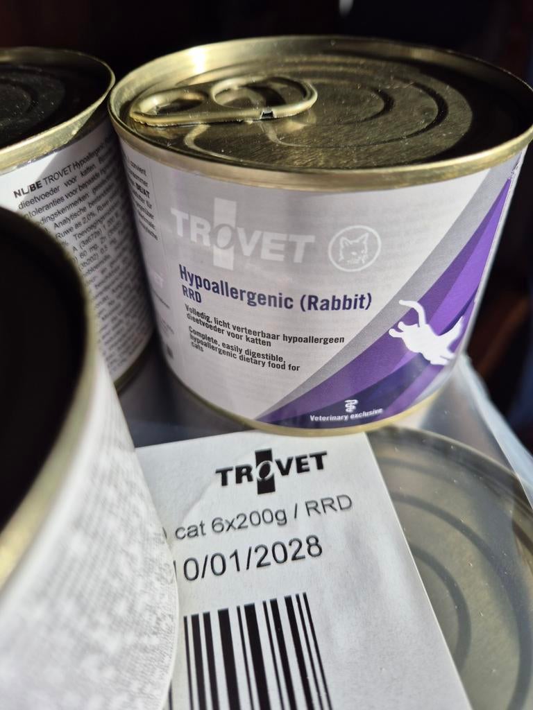 Kattenvoeding Trovet hypoallergenic, Dieren en Toebehoren, Dierenvoeding, Ophalen, Kat