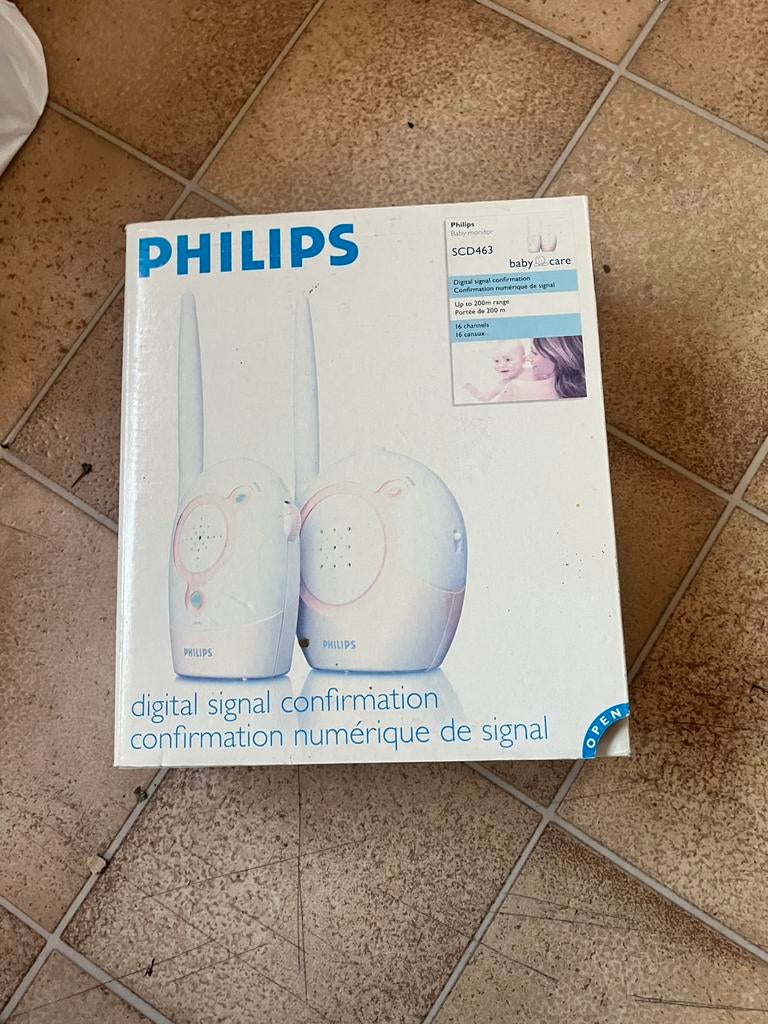 Babyphone Philips, Enlèvement ou Envoi, Comme neuf