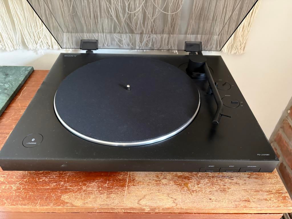 Platenspeler SONY perfecte staat + 26 platen, Audio, Tv en Foto, Platenspelers, Ophalen, Zo goed als nieuw, Platenspeler, Sony