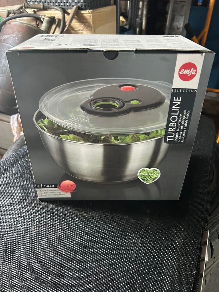 Turboline inox slacentrifuge, Ophalen, Nieuw