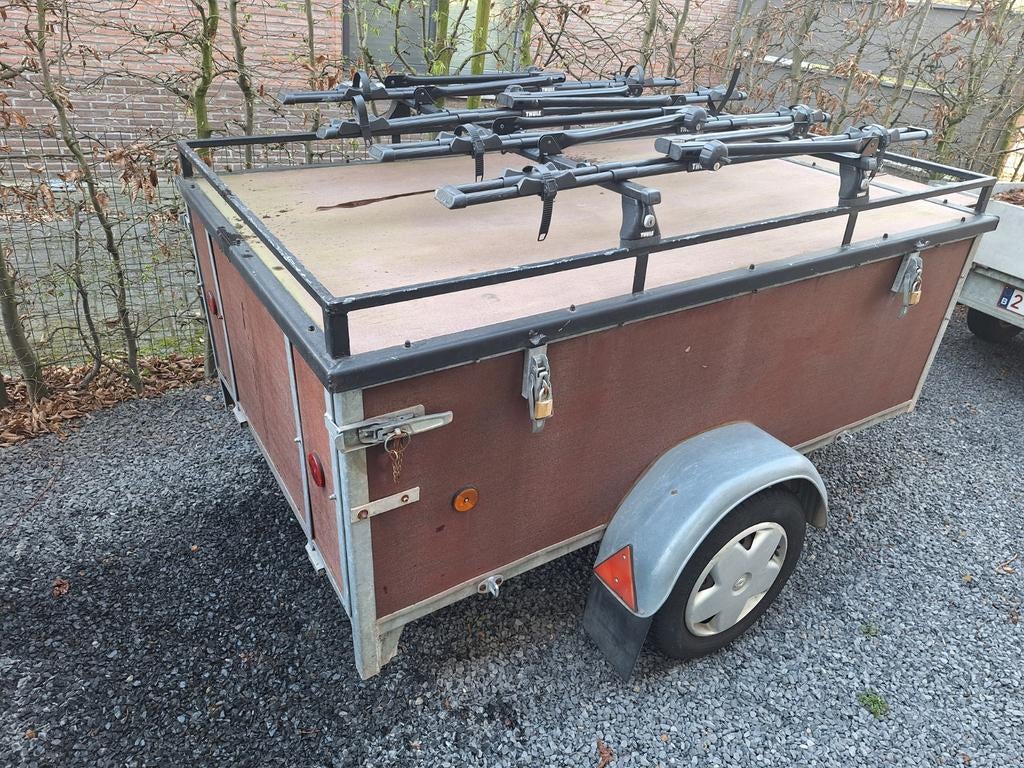 Bagageaanhangwagen, Ophalen