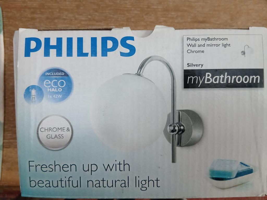 Philips chroom lamp, Huis en Inrichting, Ophalen, Zo goed als nieuw